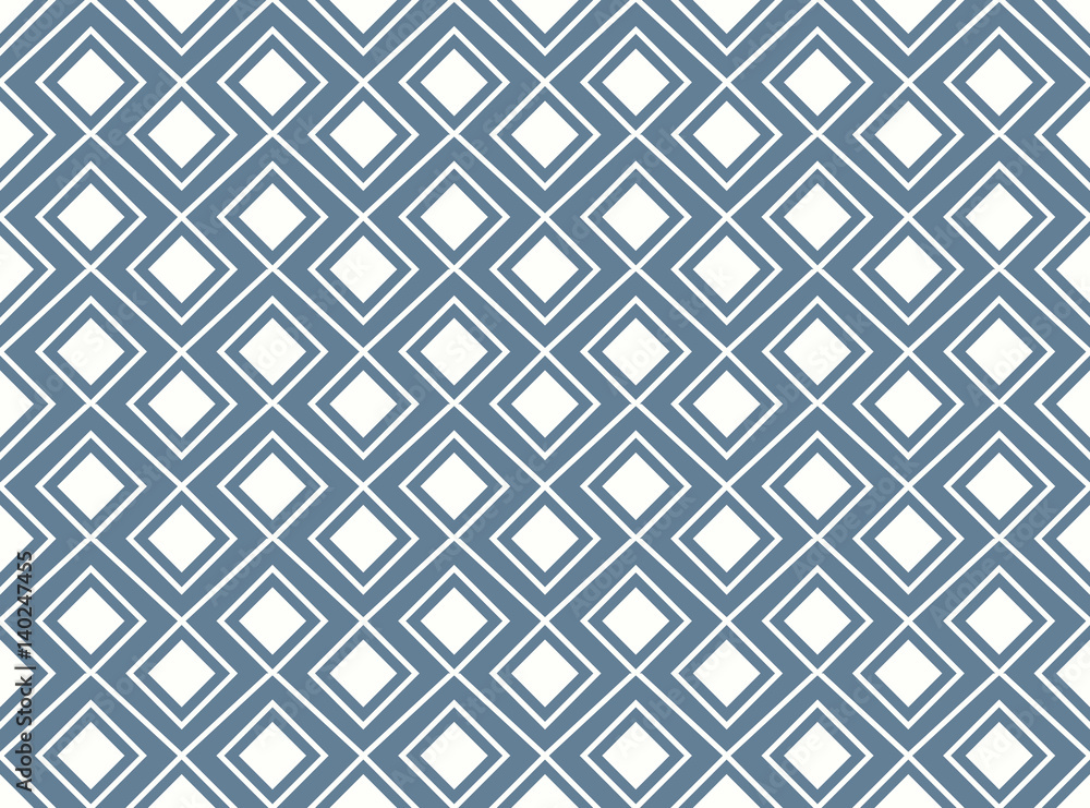 Fototapeta premium Seamless light blue Nordic ornamental pattern vector