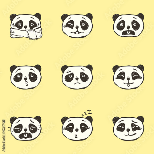 Panda emotions