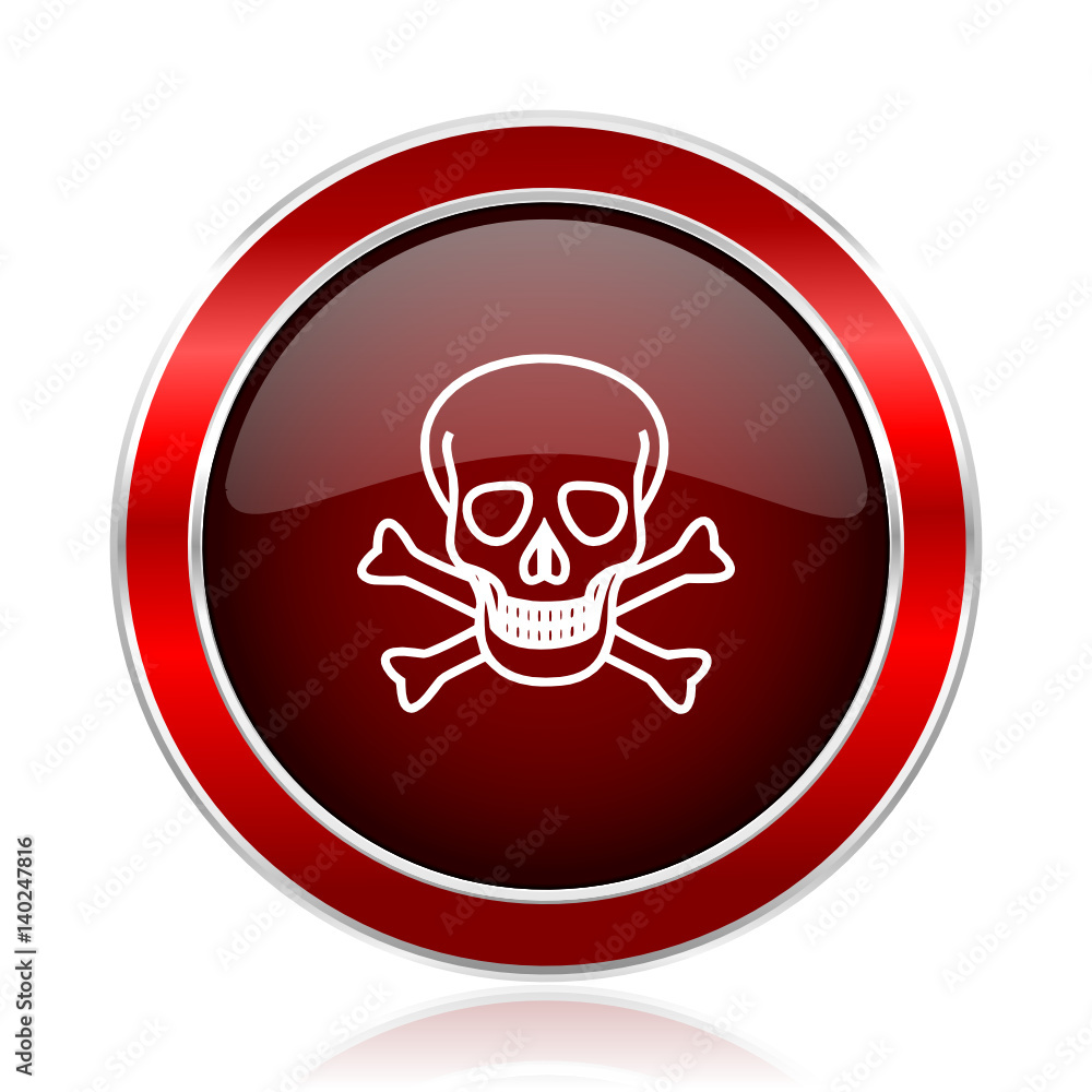Skull vector icon. Skull vector icon.