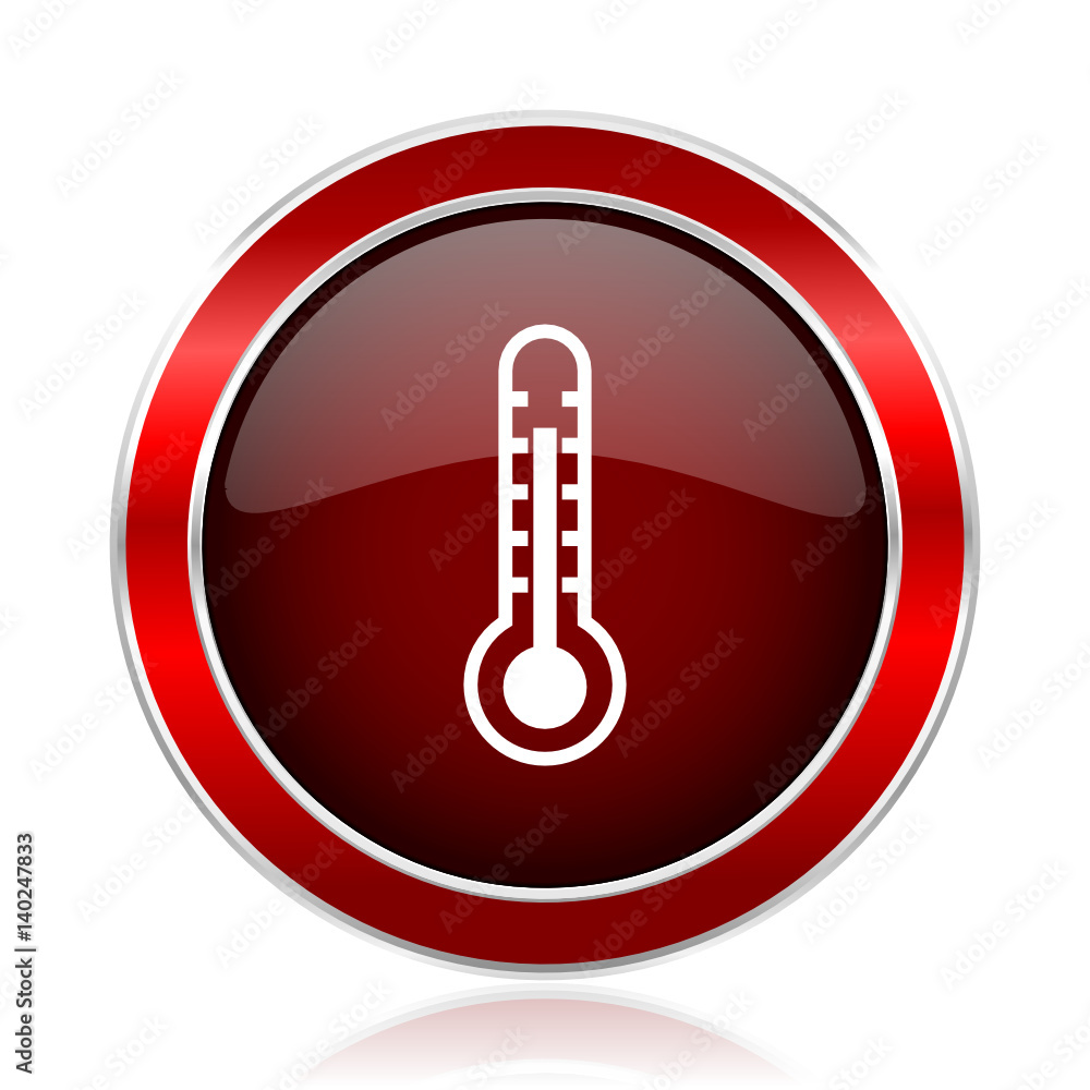 Temperature vector icon. Temperature vector icon.