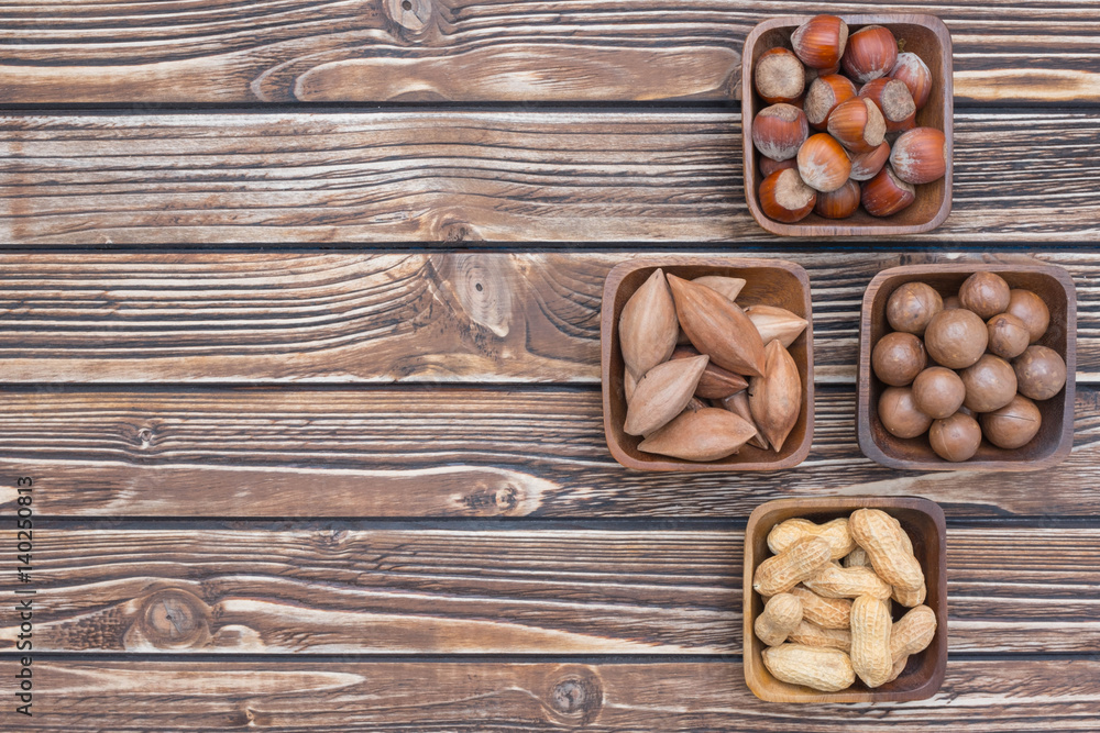 Various nuts collection Various nuts collection