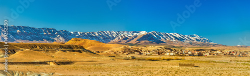 Panorama of the Atlas Mountains at Midelt, Morocco