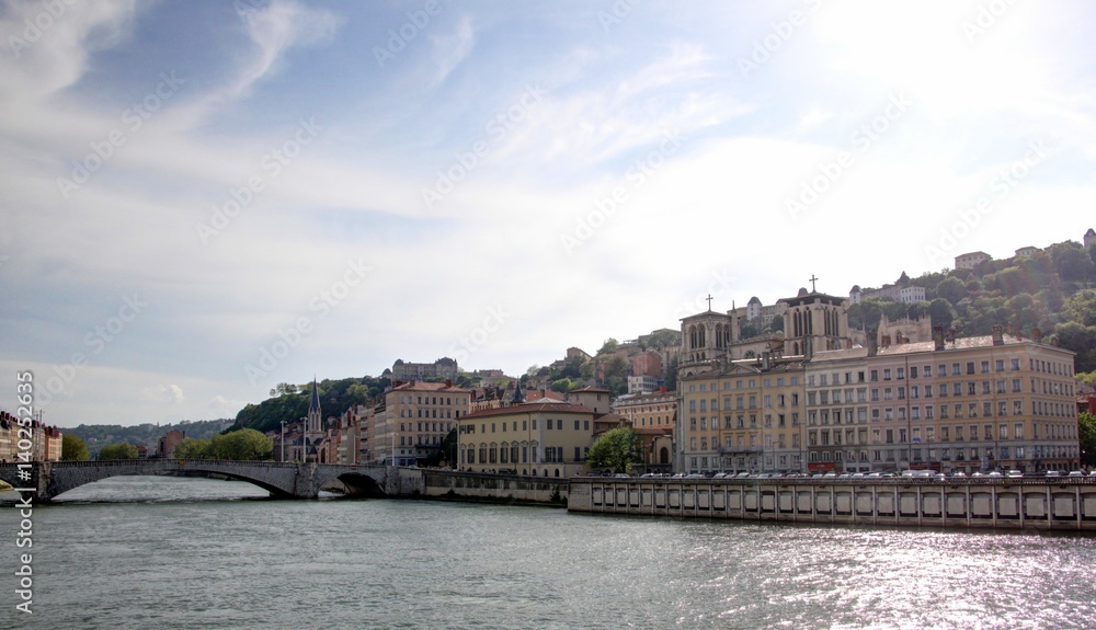 Obraz premium Lyon, capitale des gaules