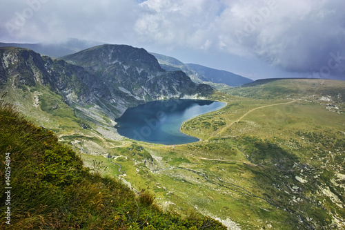 Amazing Landscape of The Kidney lake, The Seven Rila Lakes, Bulgaria © Stoyan Haytov