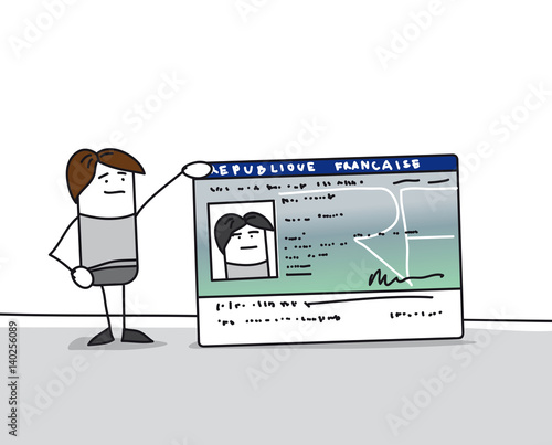 Carte d'identité française et contrôle de police