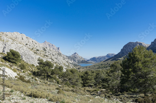 puig major mountain in the Sierra de Tramuntana