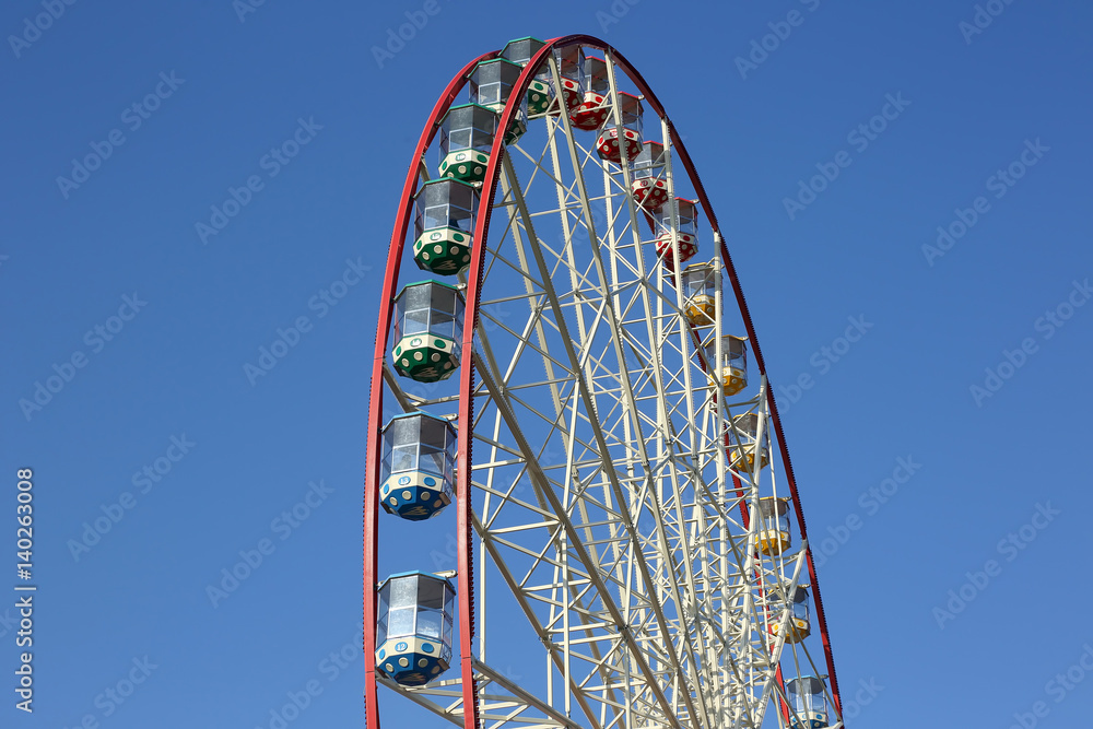 part of the big Ferris wheel part of the big Ferris wheel
