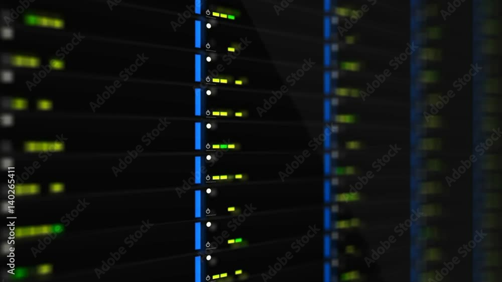 Generic Network Server lights blinking ALT Generic Network Server lights blinking ALT