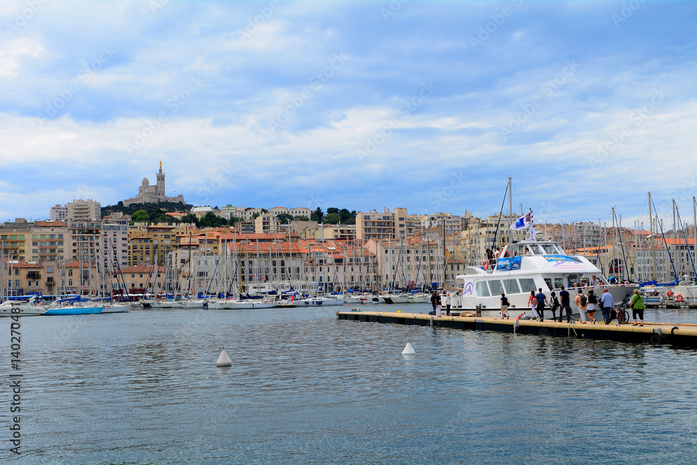 Obraz premium Harbour, Marseille, France