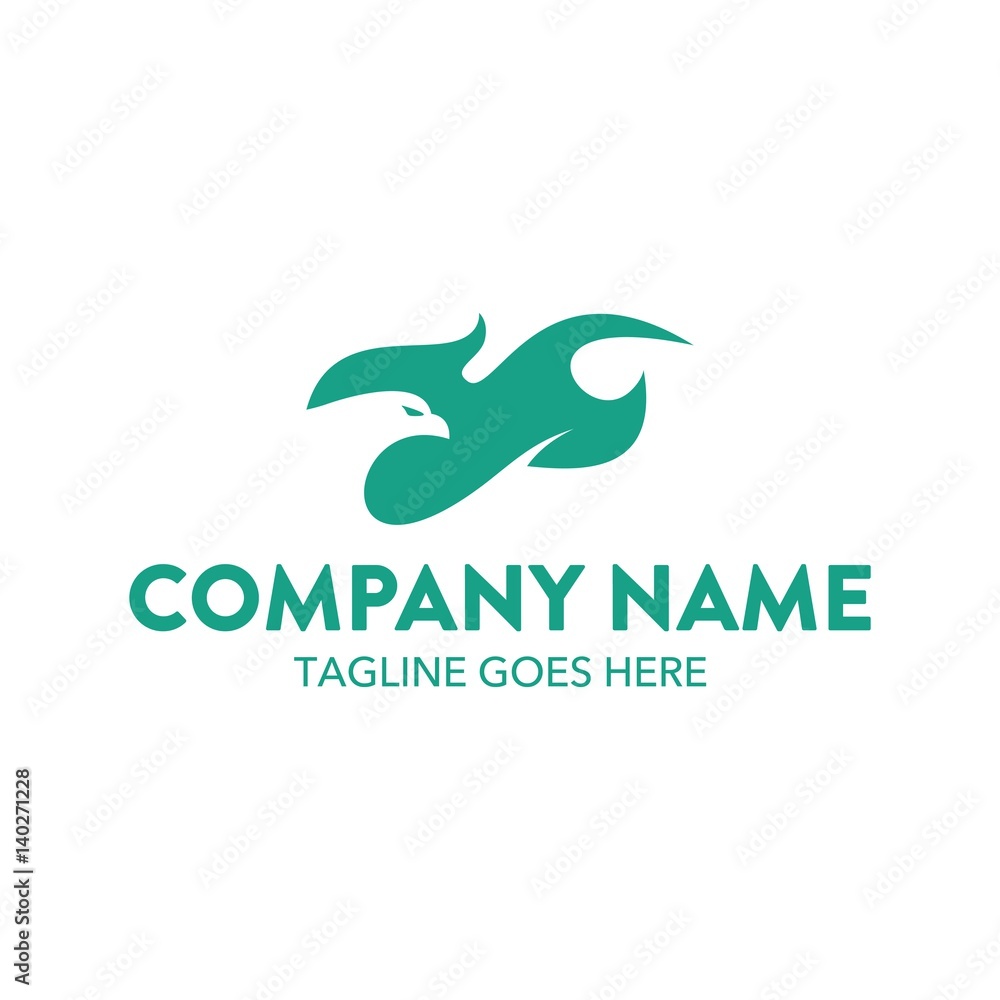 Obraz premium Eagle Unique Logo Template
