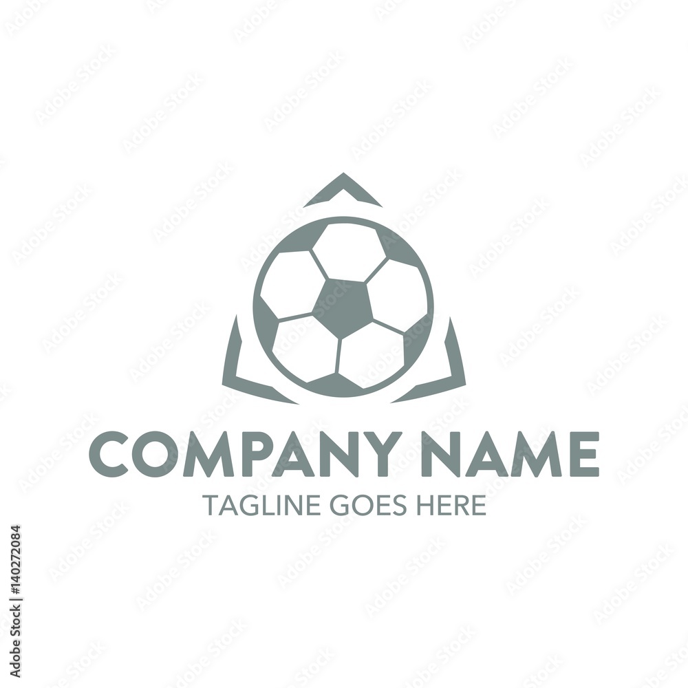 Obraz premium Soccer Unique Logo Template