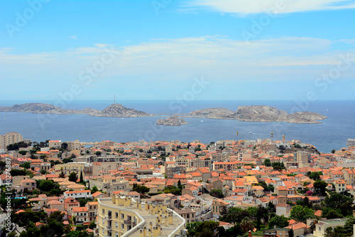 View of the city, Marseille, France