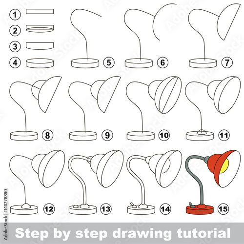 Drawing tutorial for preschool children.