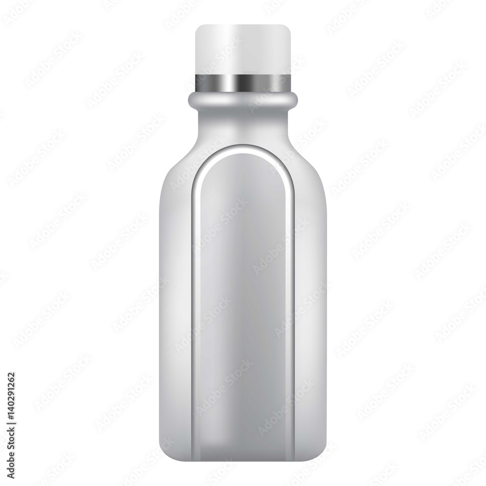 Plastic bottle icon, realistic style Plastic bottle icon, realistic style
