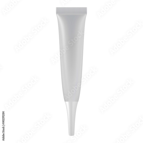 Creme tube icon, realistic style