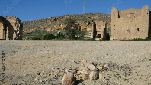 Ruins of Agios Sozomenos  temple. Nicosia district. Cyprus
 photo