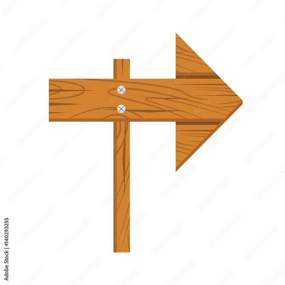 Wooden arrow grunge. Wooden sign arrow icon isolated on white background Wooden arrow grunge. Wooden sign arrow icon isolated on white background