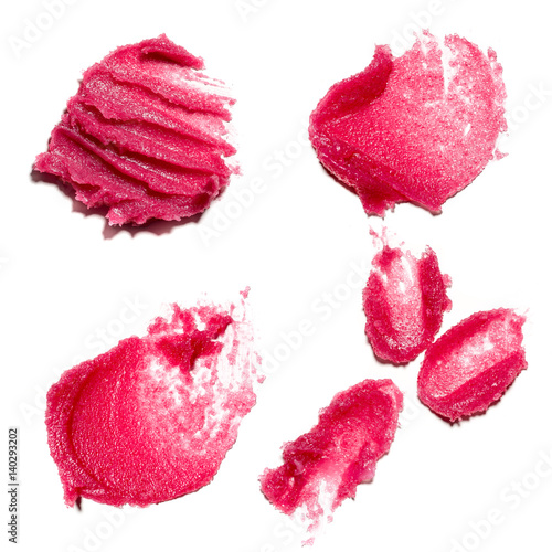 smear paint of cosmetic products