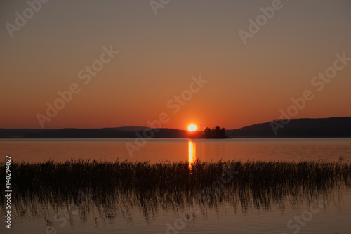 Sunrise, Lake Päijänne, Finland