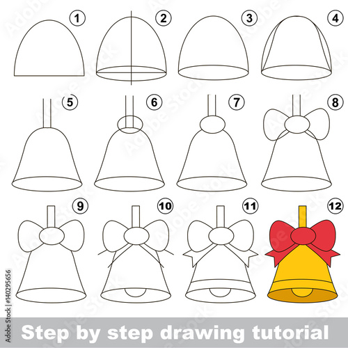 Drawing tutorial for preschool children.