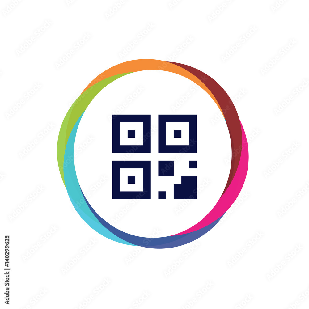 Abstract Multicolor App Button Abstract Multicolor App Button