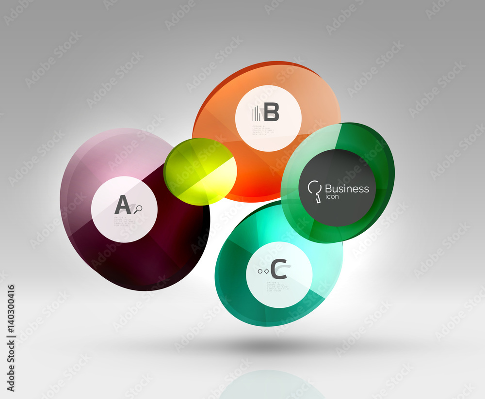 Circle abstract background Circle abstract background