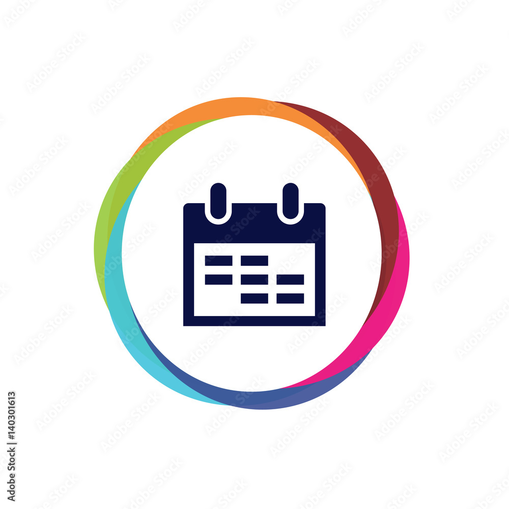 Abstract Multicolor App Button Abstract Multicolor App Button
