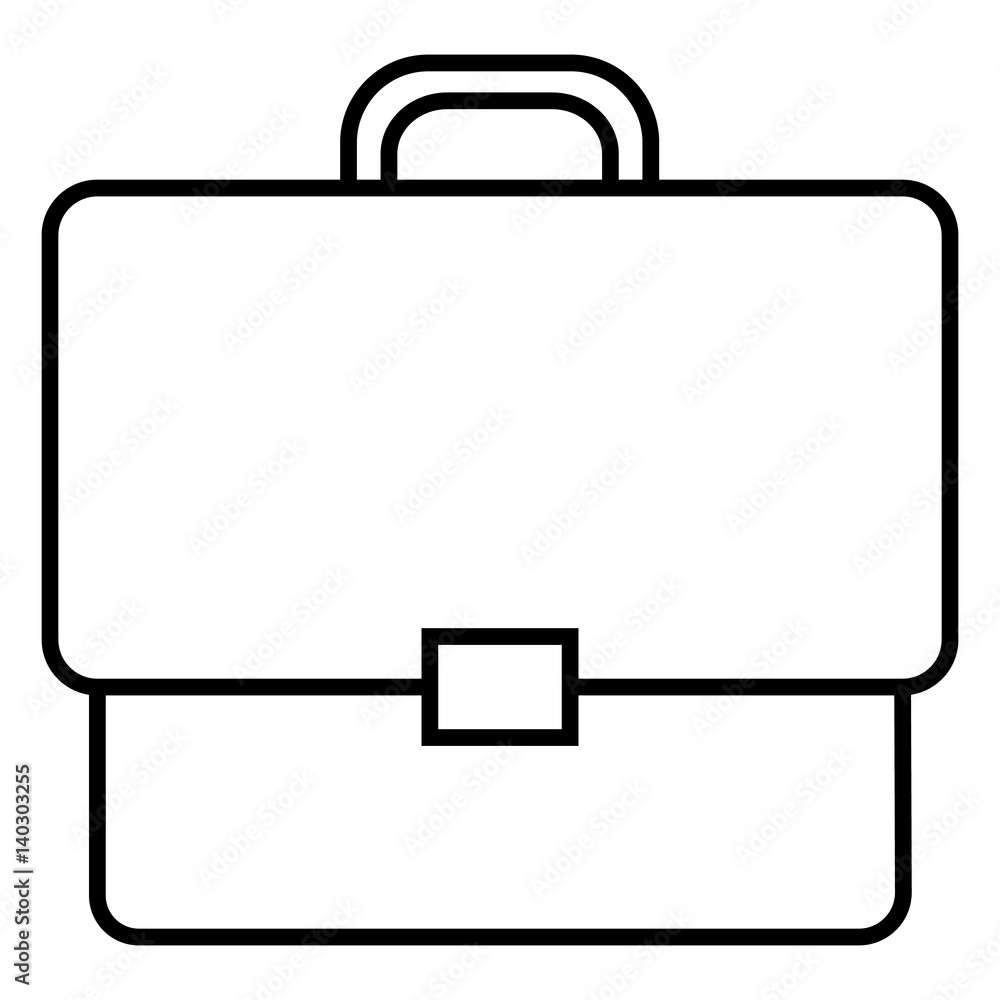 briefcase icon of vector illustration briefcase icon of vector illustration