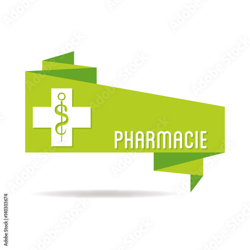 Logo pharmacie. photo