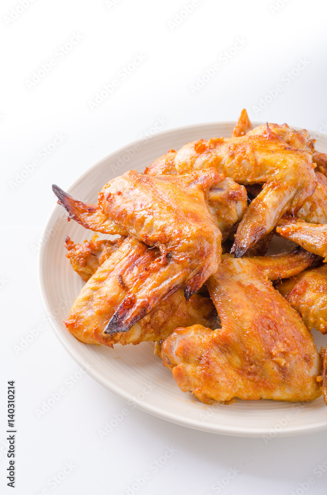 Chicken wings grilled