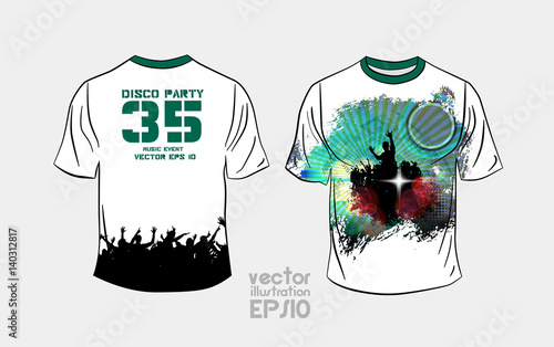 T-shirt template