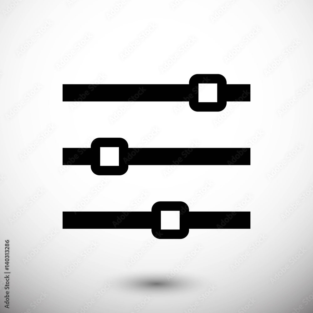 level icon stock vector illustration flat design level icon stock vector illustration flat design