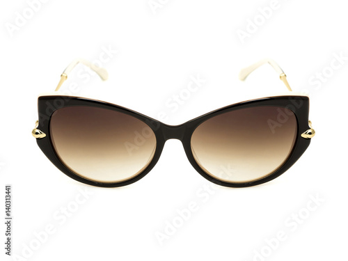 Fashion sunglasses isolated on white