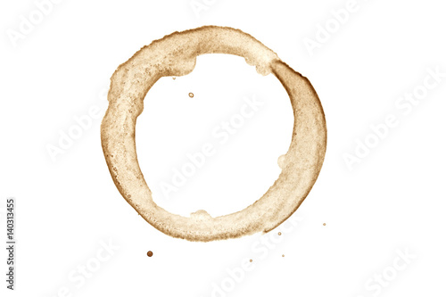 Coffee Stain - Isolated Photo./ Coffee Stain - Isolated Photo 