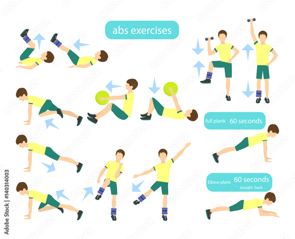 Good ab workouts for kids best sale