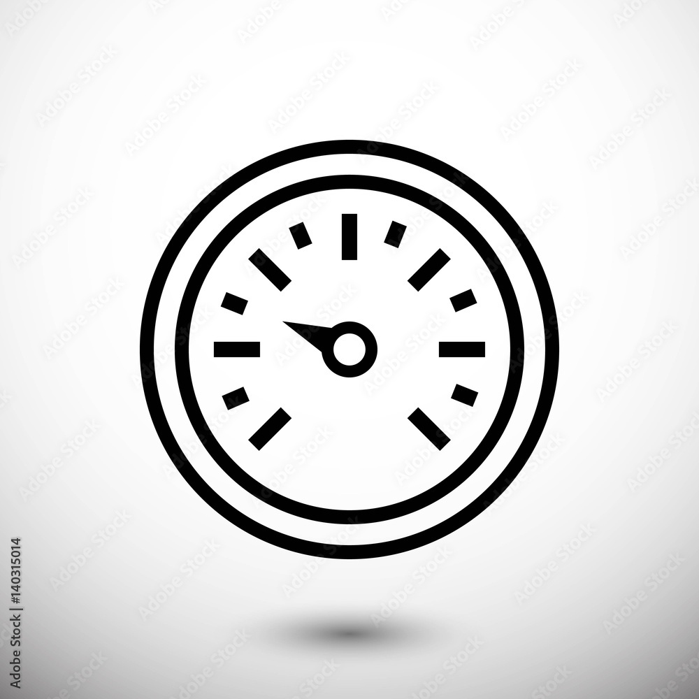air pressure sensor icon stock vector illustration flat design air pressure sensor icon stock vector illustration flat design