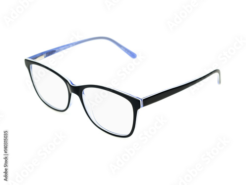 Fashion glasses isolated on white