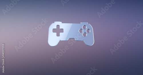 Game Console Silver 3d Icon