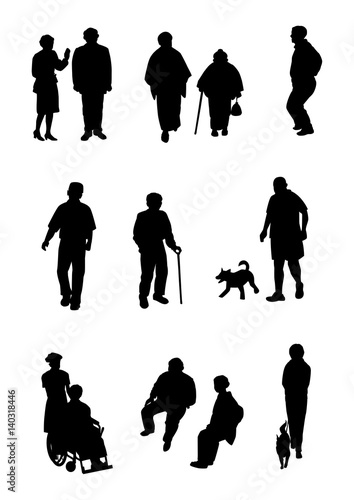 シルエット人物 高齢者 人物素材 人物アイコン 人物 Stock Illustration Adobe Stock シルエット人物 高齢者 人物素材 人物アイコン 人物 Stock Illustration Adobe Stock