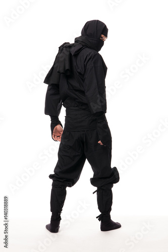 忍者・全身・ポーズ