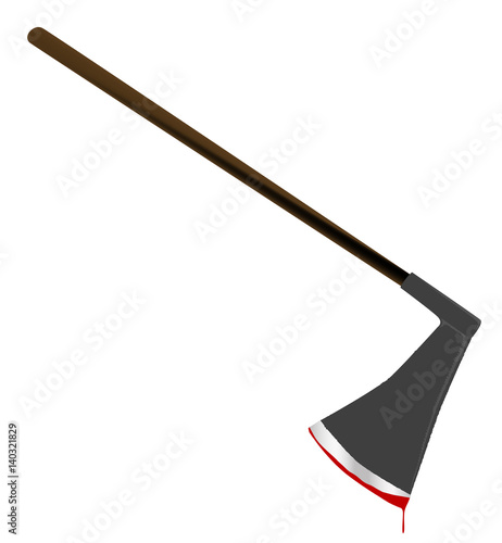 Blooded Ancient Axe
