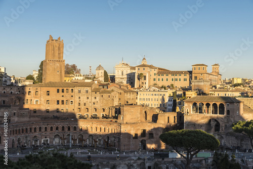 Overview of Rome, Italy