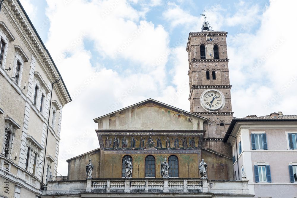 Church of Santa Cecilia in Trastevere, Rome, Italy.