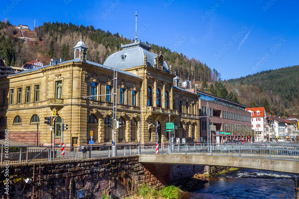 Fototapeta premium Bad Wildbad, Schwarzwald, 