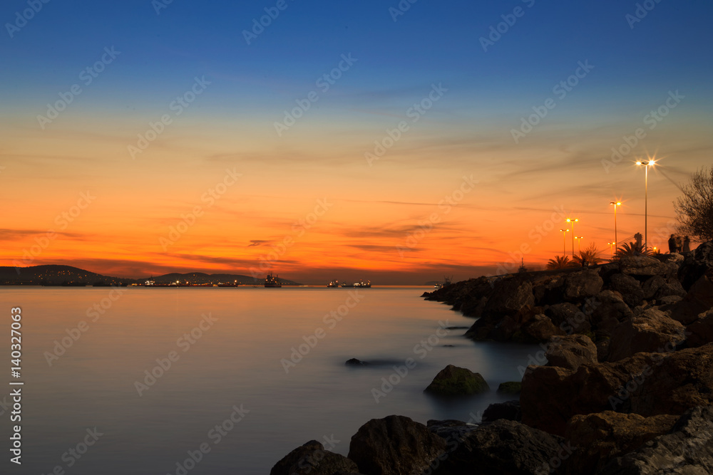 Fototapeta premium Sunset