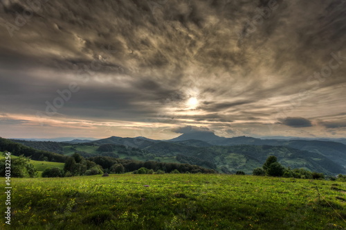 Carpatians mountains landscape © Igor Syrbu