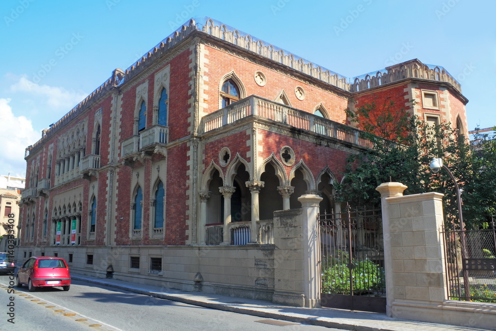 Fototapeta premium Reggio Calabria, Palazzo Geneose Zerbi