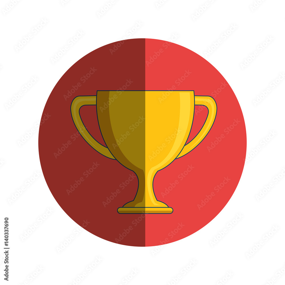 trophy cup award isolated icon vector illustration design trophy cup award isolated icon vector illustration design