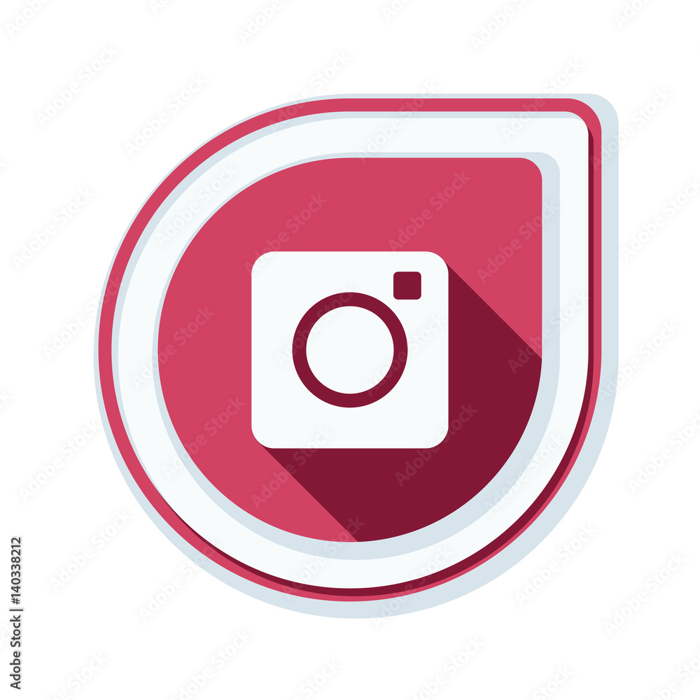 Photo Camera button illustration Photo Camera button illustration