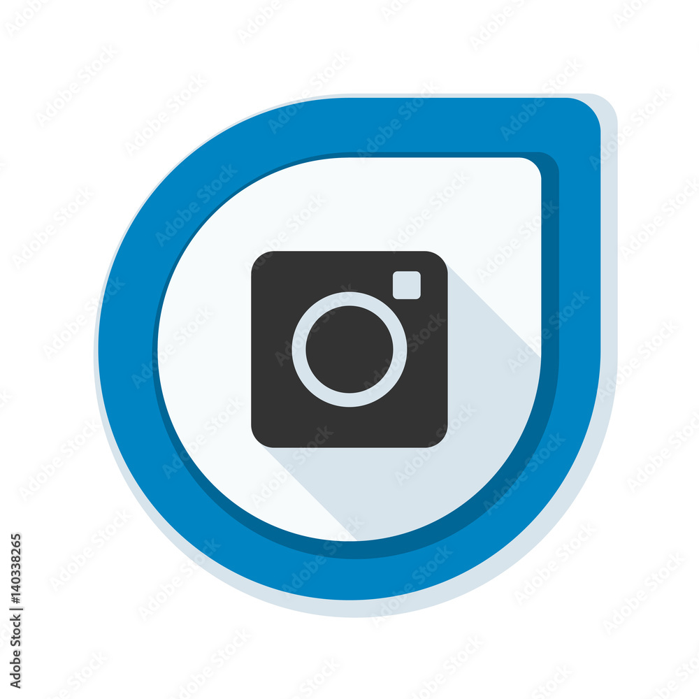 Photo Camera button illustration Photo Camera button illustration
